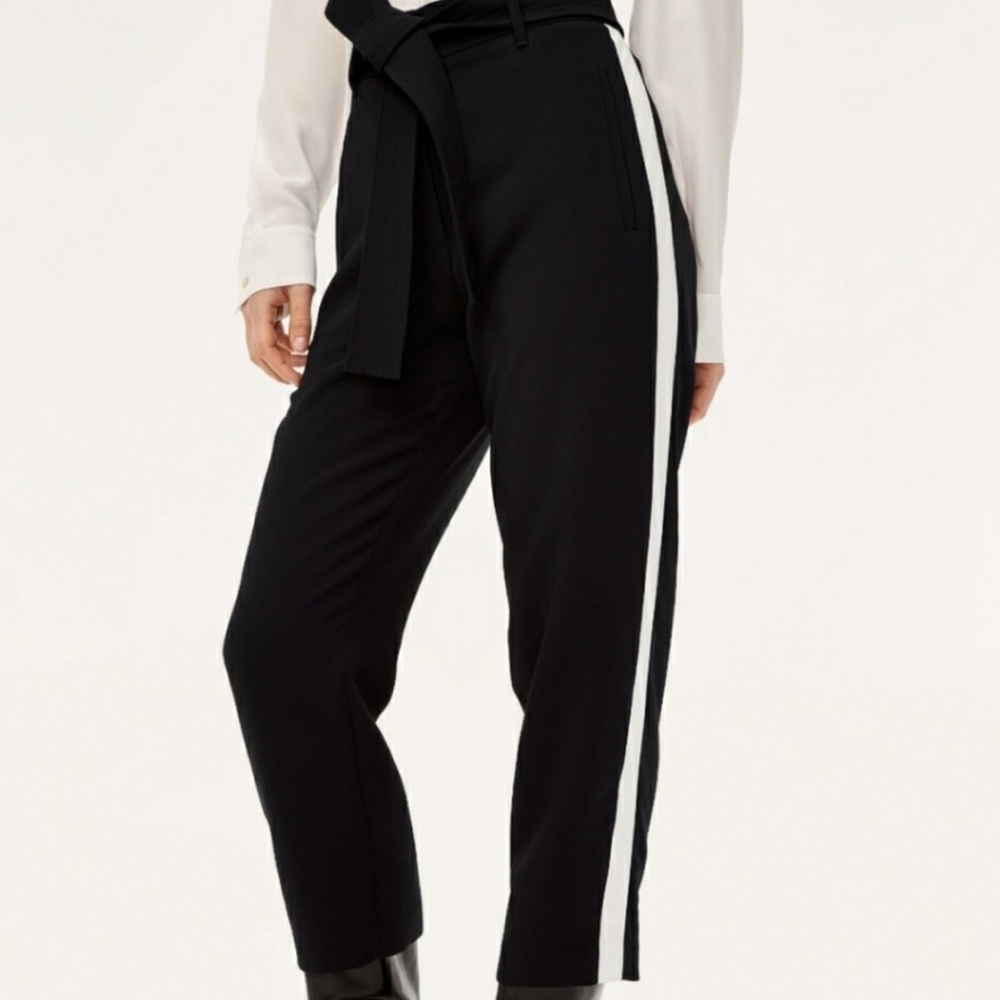NWOT Aritzia Wilfred Front Tie (Jallade) Pant